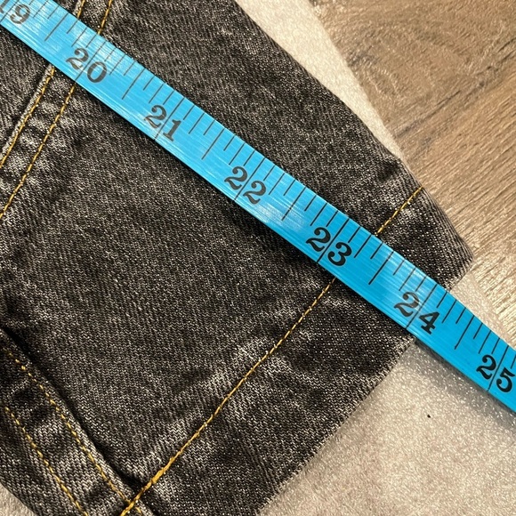 [US6]Marc Jacob’s Charcoal Denim Jacket Military Motorcycle - Picture 8 of 9